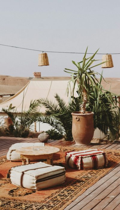 Traditional Sahara desert camp in Zagora with starry night sky all in 2 days tour from marrakech to zagora desert